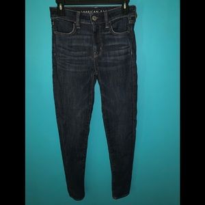 AE high rise jegging size 4 long